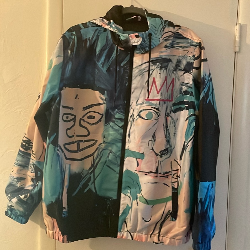 Jean-Michel Basquiat + Members Only Windbreaker Jacket